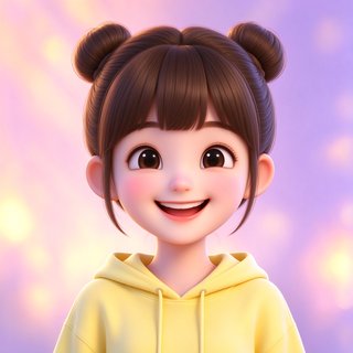 ai伙伴 乐乐人设头像