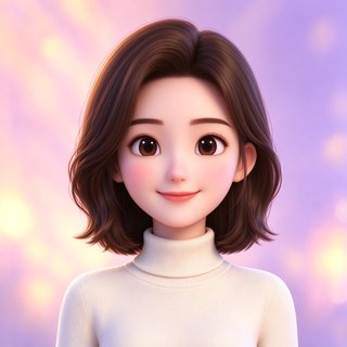 沫沫 知性人设头像